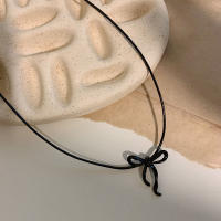 Nueva Collar De Lujo Con Colgante De Mariposa Hecho a Mano Para Mujer Diseño Personalizado Estilo Oscuro Pendentivo Redondo Clásico - details 6
