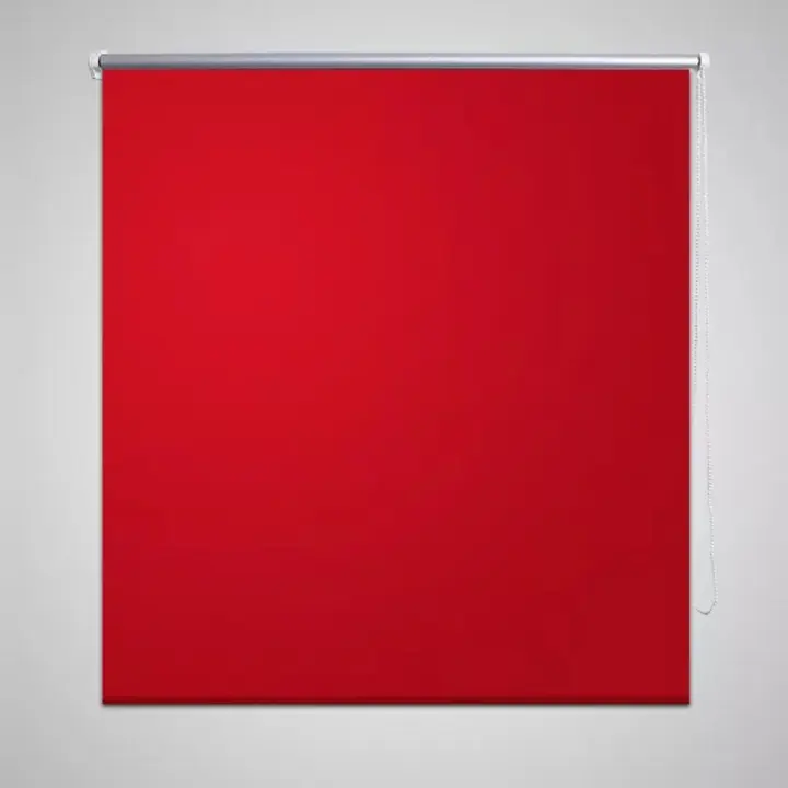 Persiana Enrollable Apagón 40 x 100 cm Rojo - 1