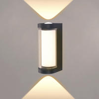 Luz De Pared Minimalista LED 10W Iluminación Indirecta Para Sala De Estar Dormitorio Cocina Estilo Moderno Fijación Autónoma - details 5