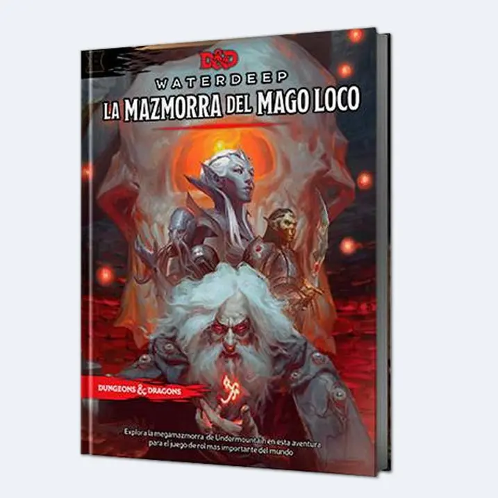 Dungeons and Dragons: Waterdeep, La Mazmorra del Mago Loco, juego de rol de aventuras en Español  D&D - 1