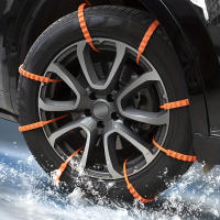 Cadenas Antideslizantes Para Coche 10pcs Tipo Universal Para Invierno Nieve Y Carretera Arenosa Cadena Antideslizante Para Llantas - details 3