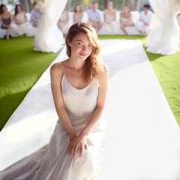Carpetilla Blanca Antideslizante Para Corridos Interior Y Exterior Ideal Para Graduaciones Bodas Y Fiestas De Compromiso - details 2