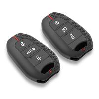 Estuche Para Llaves De Coche Silicone Keychain Holder Funda Para Peugeot 207 208 3008 206 308 508 2008 407 5008 301 Citroen C3 C4 C5 Berlingo - details 4