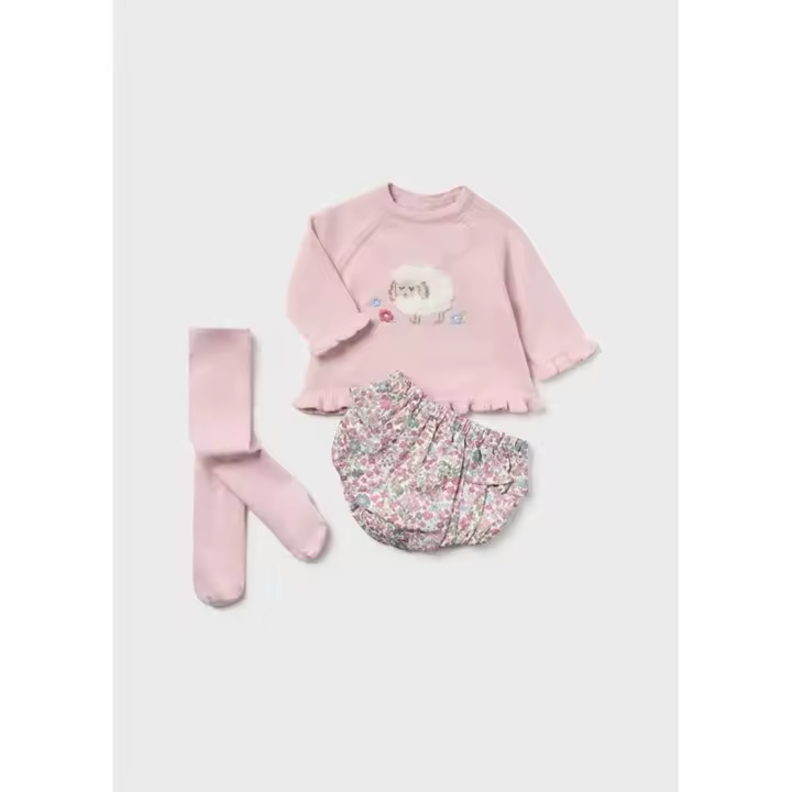 Conjunto jersey tricot y leotardo de Mayoral - 1