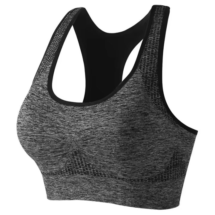Sujetador Deportivo Para Mujer Ivy Low Impact Sin Espalda Con Almohadillas Para Gimnasio Yoga Top De Cintura Baja Transpirable - 1