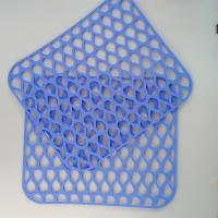 Alfombrilla De Silicona Multifuncional Para Cocina Resistentes a La Calor Anti-goteo Protector De Suelo Anti-resbaladizas Con Malla De Filtro Antisalpicaduras Rectangular Ecológica - details 4