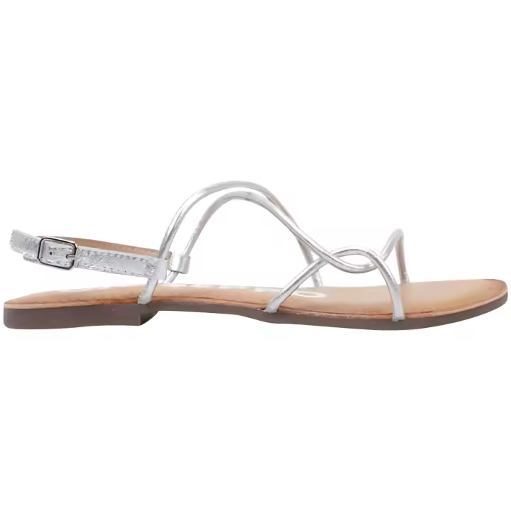 Chanclas marca Gioseppo modelo 65953-Plata para mujer en color gris - 1