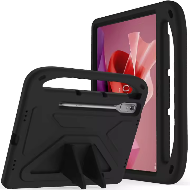 For Lenovo Tab P12 EVA Case Handle Shockproof Kid-Friendly Tablet Cover - 1