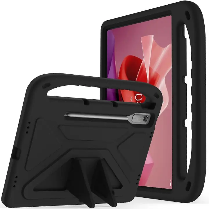 For Lenovo Tab P12 EVA Case Handle Shockproof Kid-Friendly Tablet Cover - 1