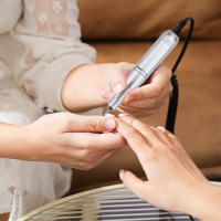 Taladro De Uñas Recargable USB 45000RPM Máquina De Manicura Profesional Para Pulir Y Eliminar Gel De Uñas Con Set De Arte De Uñas Bajo Ruido - details 0