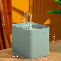 Fuente De Agua Automática Para Gatos Ultra Silenciosa Con Filtro Y Bomba Anti-Quemadura Dispensador De Agua Para Perros 1.5L Recirculación De Filtro - details 12