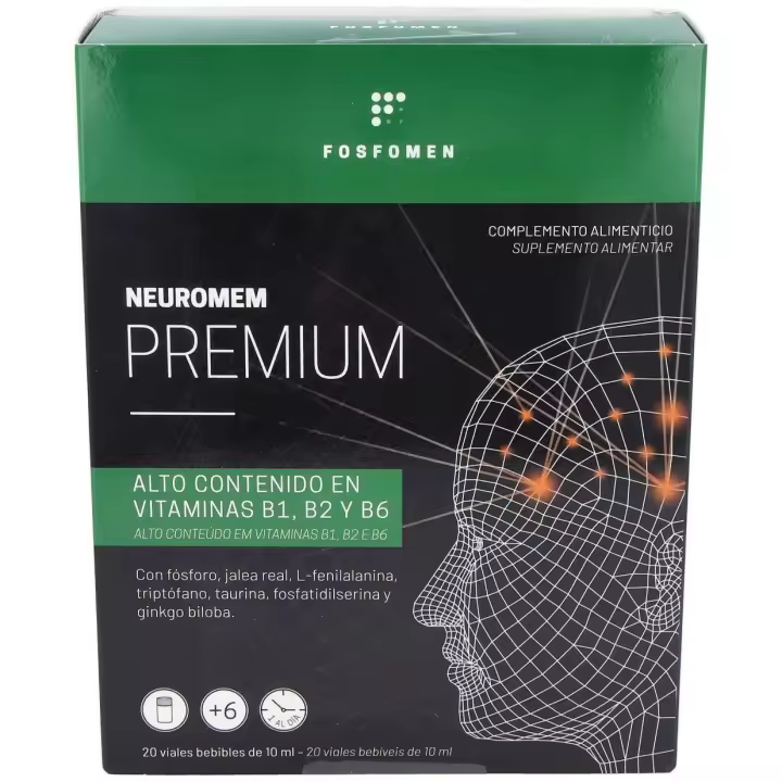 Herbora Neuromen Premium 20 Ampollas - 1