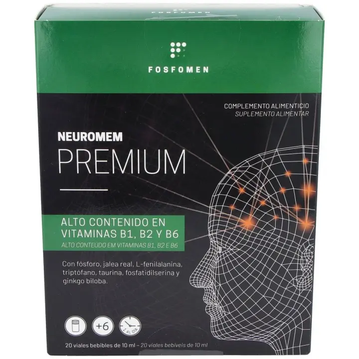 Herbora Neuromen Premium 20 Ampollas - 1