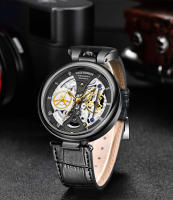 Reloj De Cuarzo LIGE Creativo Para Hombre Resistente Al Agua Y Al Choque Con Correa De Cuero Estilo Casual Fecha Automática Caja Incluida Relogio Masculino - details 15