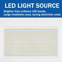 Luz de inundación LED IP66 impermeable AC 220V 10W 20W 30W 50W 100W 150W 200W para Focos Exterior Jardín Calle reflectores de grapheno - details 8