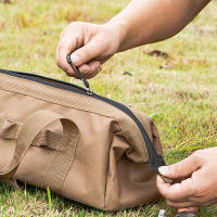 Bolsa De Herramientas Grande Para Camping Resistente Al Agua Con Bocón Amplio Para Almacenamiento Bolsa De Equipaje Para Aventuras Al Aire Libre - details 15