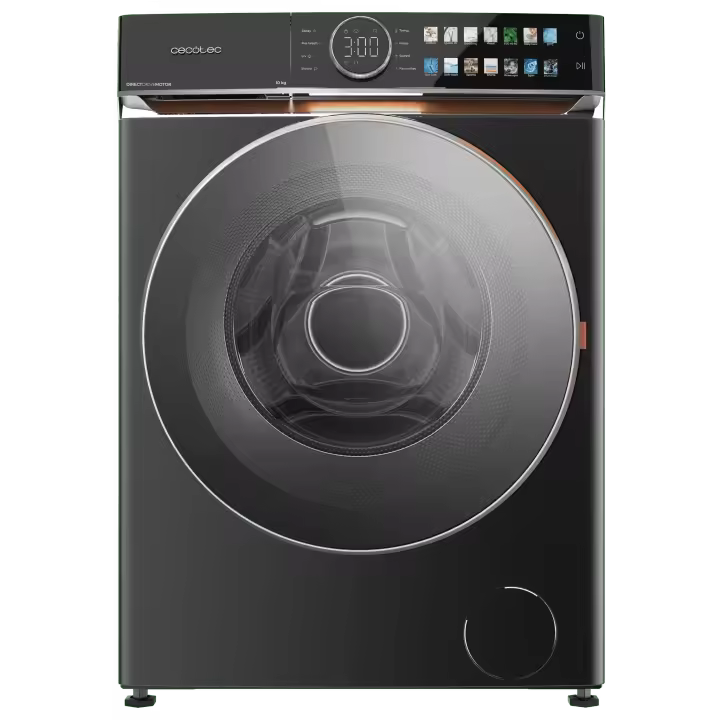 Lavadora Bolero DressCode 10980 de 10 kg color Steel motor Direct Drive 1400 rpm con pantalla FullColor y funciones avanzadas - 1