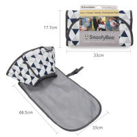 Alfombrilla De Cambio Para Bebé Portátil 3 En 1 Multifuncional Impermeable Con Bolsa De Almacenamiento Para Recién Nacidos - details 22