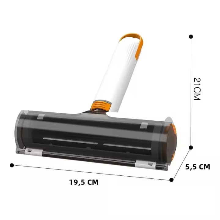 Pulgar De Pelaje De Mascota Multifuncional Portátil Lavable Cepillo De Eliminación De Pelo Para Perros Y Gatos - 1
