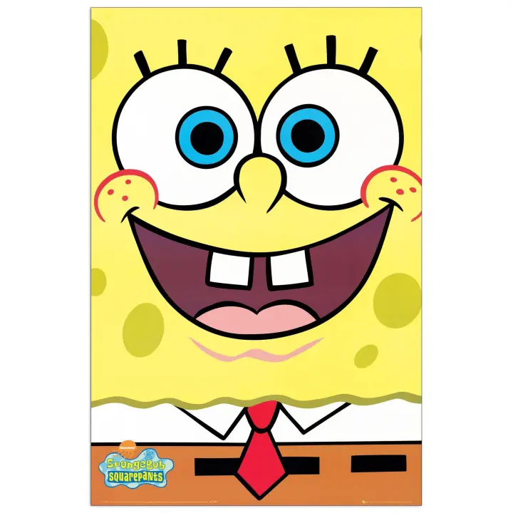 Panel Decorativo de Dibujo animados, Lto para Colgar. -Bob Esponja-Cm 60x90 - 1