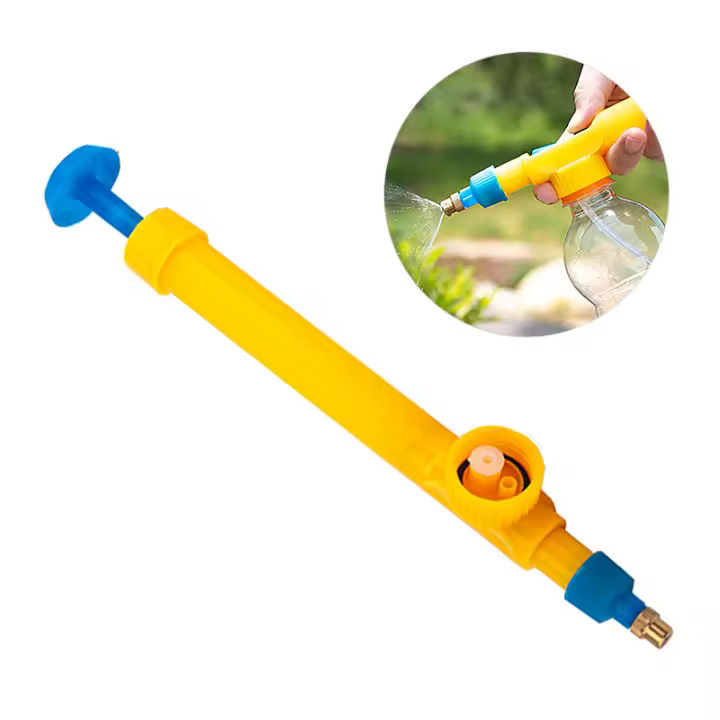 Botella De Refrescos Para Riego Del Jardín Con Rojellador Cabeza De Pulverización Universal Reciprocante Pull-out Desinfección Para Vegetales - 1