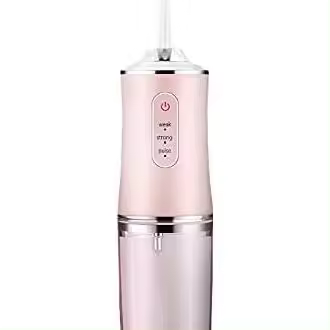 Irrigador bucal portátil inalámbrico con agua, recargable, ideal para limpieza dental, para niños, adultos, uso doméstico, oficina y viajes. - 1