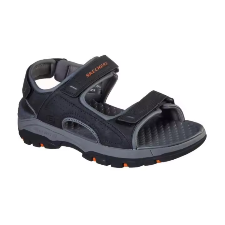 Sandalia Skechers 204105 para Hombre en Color Negro - 1