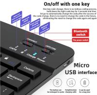 Wireless Bluetooth Keyboard and Mouse Spanish for IOS Android Windows Tablet iPad Air Mini Pro - details 12