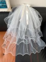 Velo De Novia BABYONLINE De Encaje Al Aire Con Borde De Encaje Sin Cogote Un Solo Capa De Tulle Blanco/Ivory Para Novia 3 Metros Accesorio De Boda - details 9