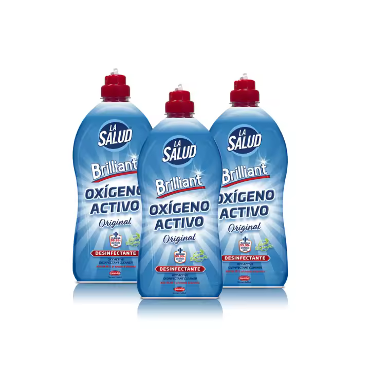 Pack 3 Unidades-La Salud Oxígeno Activo Desinfectante Natural - 1