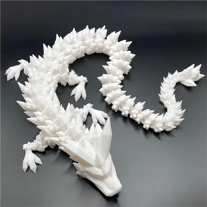 Nueva Figura De Dragón Chino 3D Con Articulaciones Completa Decoración Para El Hogar Juguete Creativo Coleccionable - 1