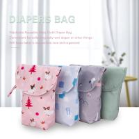 Bolso De Diaper Para Bebé Organizador Portátil De Viaje Al Aire Libre Mini Bolsa De Pañales Para Carrito Reutilizable Almacenamiento Para Mami - details 11