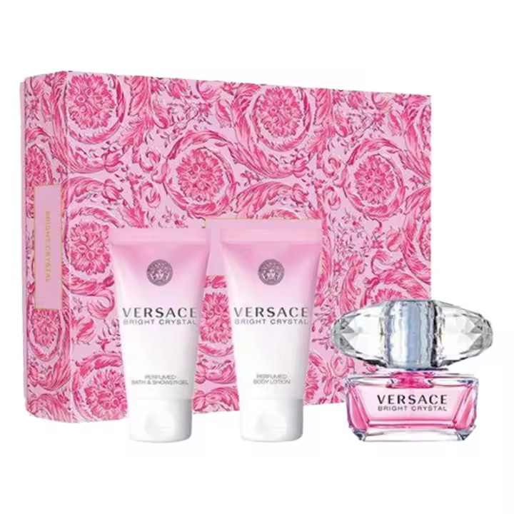 VERSACE BRIGHT CRYSTAL 50 ML +BODY + GEL - 1