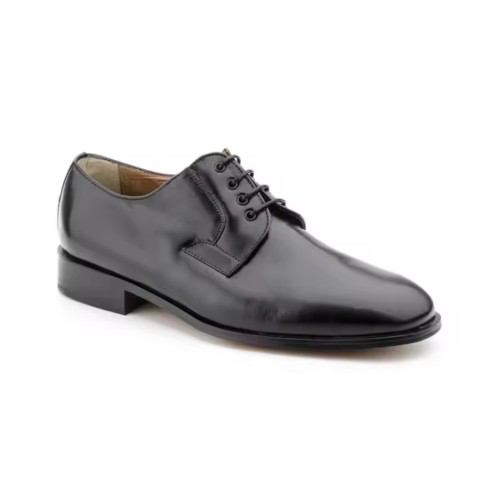 11 Negro  Hecho en España Zapatos Hombre Piel Negro Cordones Suela de Cuero Ancho Especial Numeración: 37-47 Marca: Nikkoe Color: Negro zapato de vestir todo en piel de ancho especial para pies mas delicados muy elegante para vestir - 1