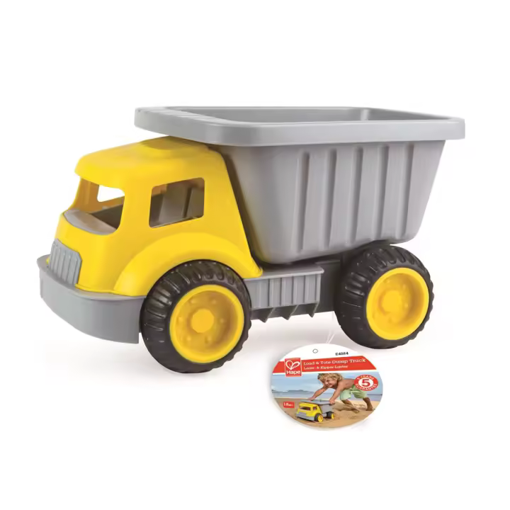 Camión Volquete Carga y Transporta (Hape E4084) - 1