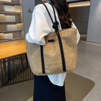 Bolso De Hombro Elegante Para Mujer En Paja Tejida Bolso De Playa De Verano Bolso De Compras Casual Con Manija Top Y Correa De Hombro Estilo Bohemio - details 8