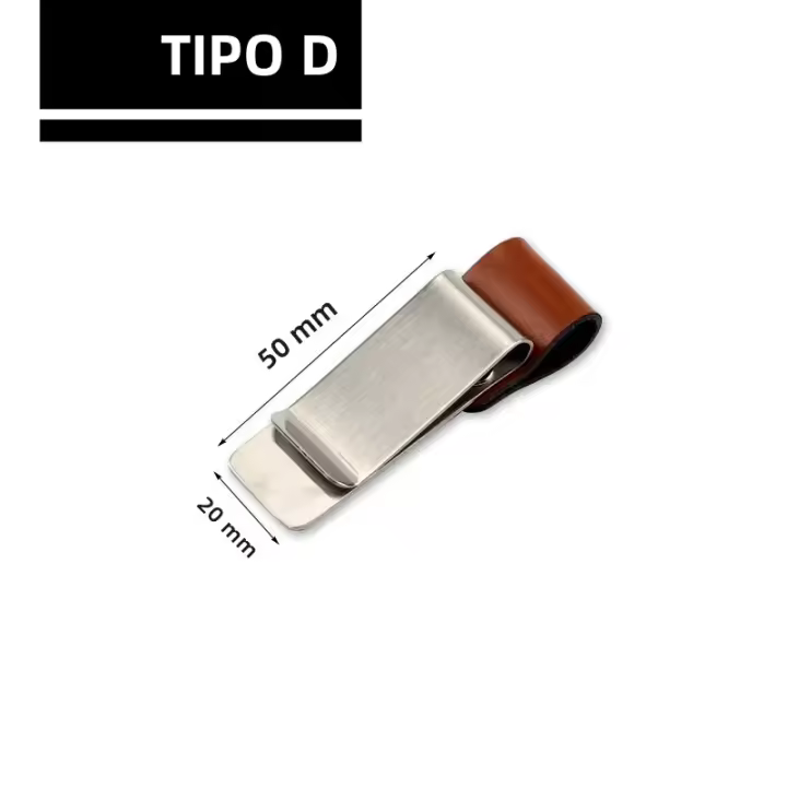 Portaestilográficos Hechos a Mano En Cuero Con Cierre De Cobre Y Acero Inoxidable Portafolio Para Libro De Notas Y Papel Suministros De Escritura Y Oficina - 1