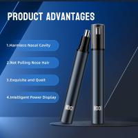 Recortadora de pelo de Nariz para helbres y Mujeres with Pantalla digital de Luz LCD, recortadora de Nariz para helbres y Mujeres, cortapelos de Orejas y Nariz, recortadora de badería-Black Friday-gift de Navidad - details 1