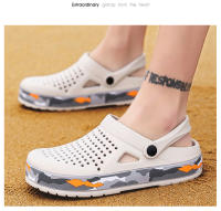 Zapatillas De Hombre Casual Transpirables Y Cómodas Para Verano Impermeables Con Bajo Suave Para Playa Zapatillas De Conducción Dual Propósito - details 14