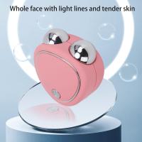 Masaje de estiramiento facial,herramienta de Escultura facial portátil con forma De Corazón USB - details 1