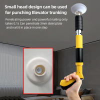 High Pressure Nail Gun Manual Mini Steel Nail Rivet Tool Manual Steel Nail Gun Sets 5 Gears Strength Adjustable Home DIY - details 6