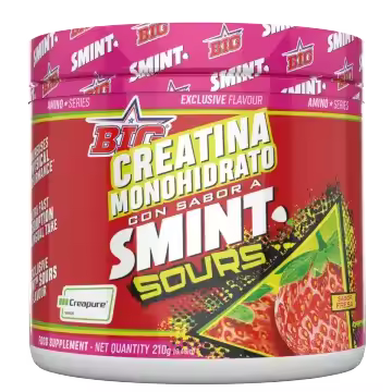 Creabig SMINT® SOURS Creapure (210 gramos) BIG NUTRITION - 1