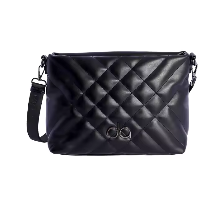 Bolso bandolera para mujer DON ALGODON Edna de piel sintética con cremallera - 1