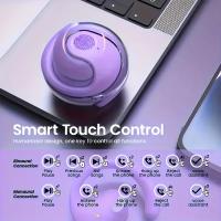 audífonos inalámbricos de traducción, dispositivo de soporte para traducción de idiomas, traducción real de más de idiomas y , multicolor y elegante, larga duración de juego, audífono inalámbrico con batería recargable, estuche de carga tipo-c, para viajes, negocios, estudio detalles 3