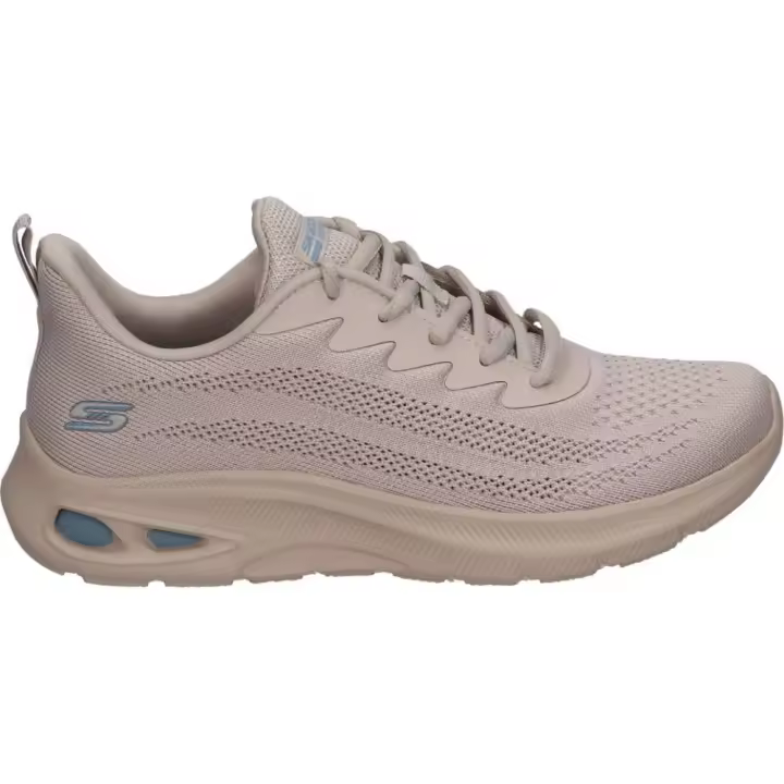 SKECHERS | Zapatillas Skechers Bobs Unity para Mujer – Deportivas en Color Taupe – Sneakers con Cordones – Con Plataforma – Estilo Casual – Cómodos y Versátiles – Combinables – Modelo 117441-TAN - 1
