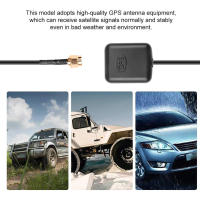 Amplificador De Antena De GPS Para Coche Con Cable De 3 Metros Conector SMA Aerial De Navegación Para Reproductor De Cámara - details 0