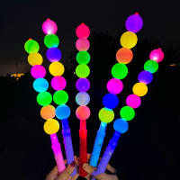 1Pcs Lámpara LED De Colores Brillantes En Forma De Calabaza Dulce Stick Fluorescente Para Conciertos Y Fiestas Juguete De Flash Proporciones De Equipamiento - details 2