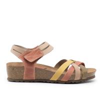 INTER-BIOS 5338 SALMON Sandalias Anatómicas mujer 35961 25V BIO TIRAS VELCRO SALMON-GRIS-KAKI-TEJA - details 2