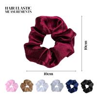 PACK 4 Coleteros de Pelo para Mujer en Colores Surtidos. Gomas de Pelo con Recubrimiento de Tela Elegantes y Suaves. Coletero de Pelo de Tela con Colores Variados - Sandby - details 0