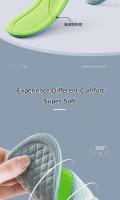 Almohadillas De Deporte Para Zapatos Absorción De Choque Transpirables Confortables Suaves Desodorizantes Para Hombres Y Mujeres Soporte Arco Pies Sensibles - details 7